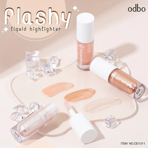 ODBO Flashy Liquid Highlighter 4g фото 2 ODBO Flashy Liquid Highlighter 4g фото 2