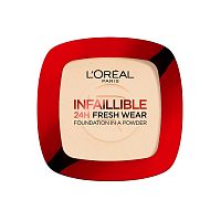 L'Oreal Infaillible 24H Fresh Wear Foundation In A Powder 9g. 20 Ivory