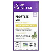 New Chapter, Prostate 5LX, 120 вегетарианских капсул