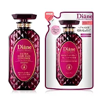 Moist Diane Set 2 Item Hair Fall Control Shampoo 450ml  + Shampoo Refill 330ml