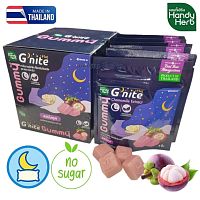 Handy Herb G’nite Mangosteen Gummy – мармелад для крепкого сна с ромашкой, грибом рейши и L-теанином. коробка Таиланд