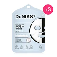 Dr.NIKS Pore Clearing Bubble Mask Oil Control [25ml x 3pcs]
