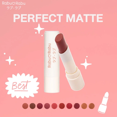 RABU RABU Perfect Matte Lipstick 3.2g фото 2