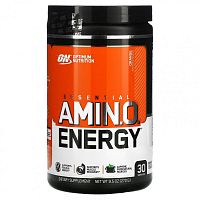 Optimum Nutrition, ESSENTIAL AMIN.O. ENERGY, охладитель с апельсином, 270 г (9,5 унции)
