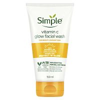 Simple Face Wash Vitamin C Glow 150 Ml.