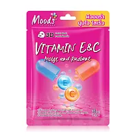 Moods Skin Care Vitamin E & C Moist Radiant 3D Facial Mask 38ml