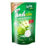 Lucky Clean Dishwashing Liquid Apple 450ml.