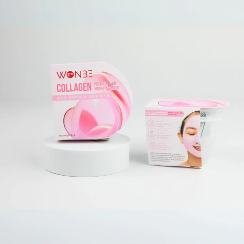 WONBE Aloe Premium Moist Modeling Mask 24g фото 4 WONBE Aloe Premium Moist Modeling Mask 24g фото 4