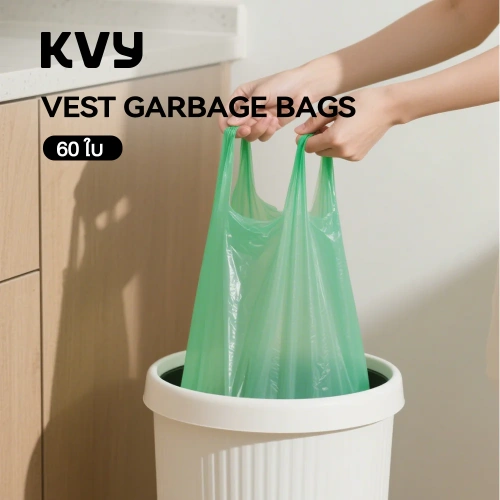 KVY Vest Garbage Bags 60pcs фото 2