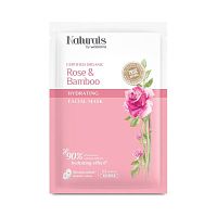 Naturals by Watsons True Natural Rose  Bamboo Hydrating Facial Mask 1sheet.