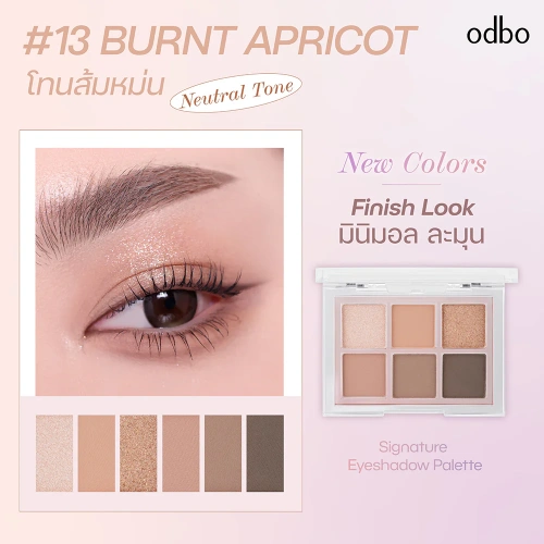 ODBO Signature Eyeshadow Palette 4.8g фото 3