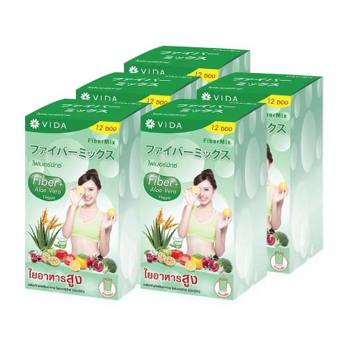 Vida Supplements Diet FiberMix [12Sachets x 5Boxes]