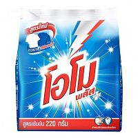 Стиральный порошок OMO PLUS POWDER DETERGENT 220 гр. Таиланд