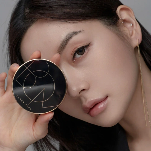 Innisfree No Sebum Powder Cushion SPF29 PA++ 14g фото 4