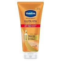 Vaseline Healthy Bright Gluta-Hya Serum Burst Sunscreen SPF50 PA+++ 260 Ml.