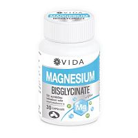 Vida Magnesium Bisglycinate Plus 30 Capsules