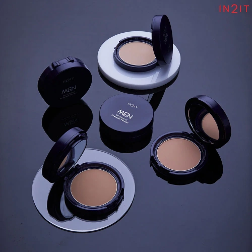 In2It Men Oil Control Pressed Powder 7g фото 2 In2It Men Oil Control Pressed Powder 7g фото 2