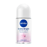 NIVEA Extra Bright Premium Fragrance Velvet Romance Peony Roll On 50ml