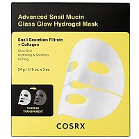 COSRX Advanced Snail Mucin Glass Hydrogel Mask (3Pcs/Box)