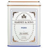 Harney & Sons, Парижский чай, 20 пакетиков, 1.4 унций (40 г)