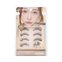 Mlen Diary Strips Lashes Naked Makeup Series 4Pairs 01 Nude