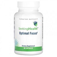 Seeking Health, Optimal Focus, 90 капсул
