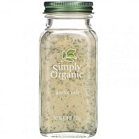 Simply Organic, Чесночная соль, 4,7 унции (133 г)