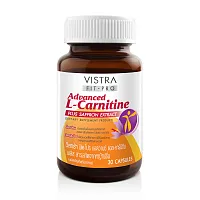 VISTRA Fit-Pro Advanced L-Carnitine Plus Saffron Extract 30 Capsules