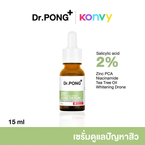 Dr.PONG 28D Whitening Drone Acne Serum 15ml фото 2