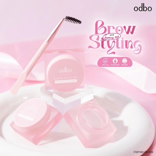 ODBO Brow Styling & Setting Gel 5g фото 2 ODBO Brow Styling & Setting Gel 5g фото 2
