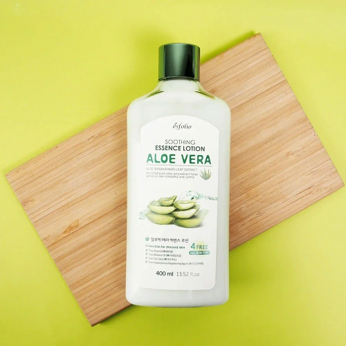 Esfolio Aloe Vera Soothing Essence Lotion 400ml фото 2