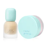 Cute Press Hybrid Weightless Brightening Loose Powder 10g