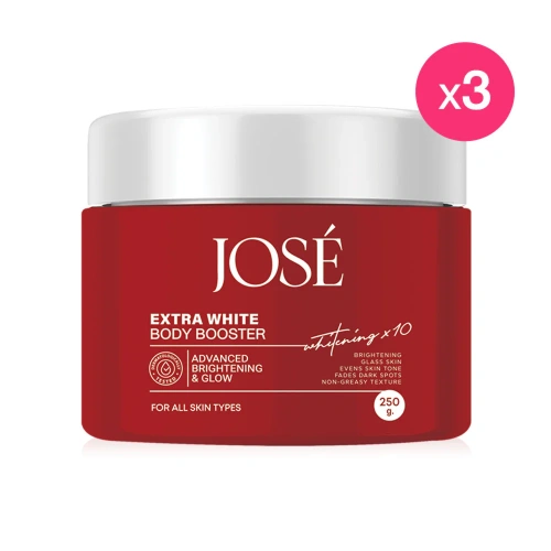 JOSE Extra White Body Booster [250g x 3pcs]