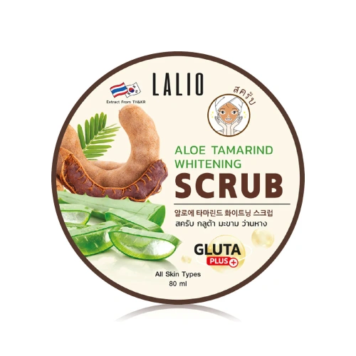 Lalio Aloe Tamarind Whitening Scrub 80ml Lalio Aloe Tamarind Whitening Scrub 80ml