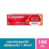 Colgate Toothpaste Optic White Volcanic Mineral 100 G.