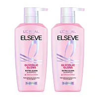 Loreal Paris Elseve Glycolic Gloss Extra Gloss Shampoo [400ml x 2]