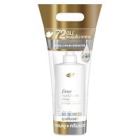 Dove Micellar Hya Keratin Shine Shampoo 360 Ml.+ Conditioner 330 Ml.