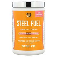 SteelFit, Steel Fuel, розовый грейпфрут, 330 г (11,64 унции)