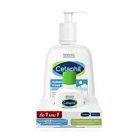 Cetaphil Hydrating Foaming Cream Cleanser 473ml + Moisturising Lotion 59ml