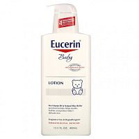 Eucerin, Baby, лосьон, без запаха, 400 мл (13,5 жидких унций)