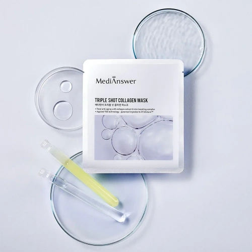 Medi Answer Triple Shot Collagen Mask 37g фото 2