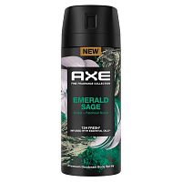 Axe Premium Deodorant Body Spray Emerald Sage 135 Ml. สเปรย์ น้ำหอม ระงับกลิ่นกาย