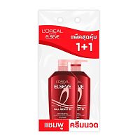 L'Oreal Paris Elseve Fall Resist3XAntiHairFall ScalpHair Shampoo400+Conditioner375Ml.