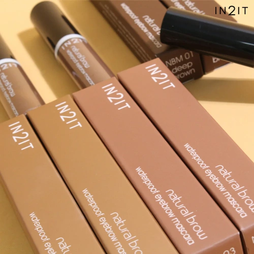In2it Natural Brow Waterproof Eyebrow Mascara фото 4 In2it Natural Brow Waterproof Eyebrow Mascara фото 4