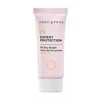 Cute Press UV Expert Protection Bare Skin Tone Up Sunscreen SPF 50+/PA++ 30g