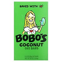 Bobo's Oat Bars, Кокосовые и овсяные батончики, 12 батончиков, по 85 г (3 унции)