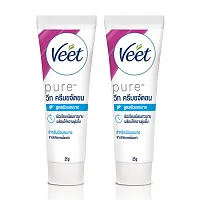 Veet Hair Removal Cream Aloe Vera & Vitamin E Sensitive Skin [25g x 2pcs]