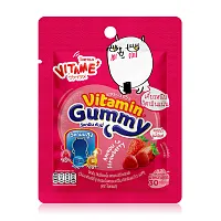 VITAME Vitamin Gummy Amaou Strawberry 30g ( Expiration Date : 2026.02.06 )