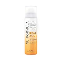 Nu Formula Crystal Sun Spray Real SPF 50+ PA++++ 100 Ml. สเปรย์กันแดด ปกป้องแสงแดด