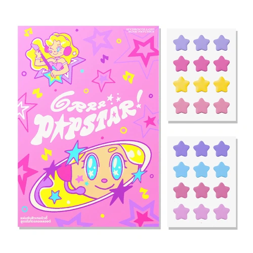 grrrbeauty Hydrocolloid Acne Patches 24 Dots